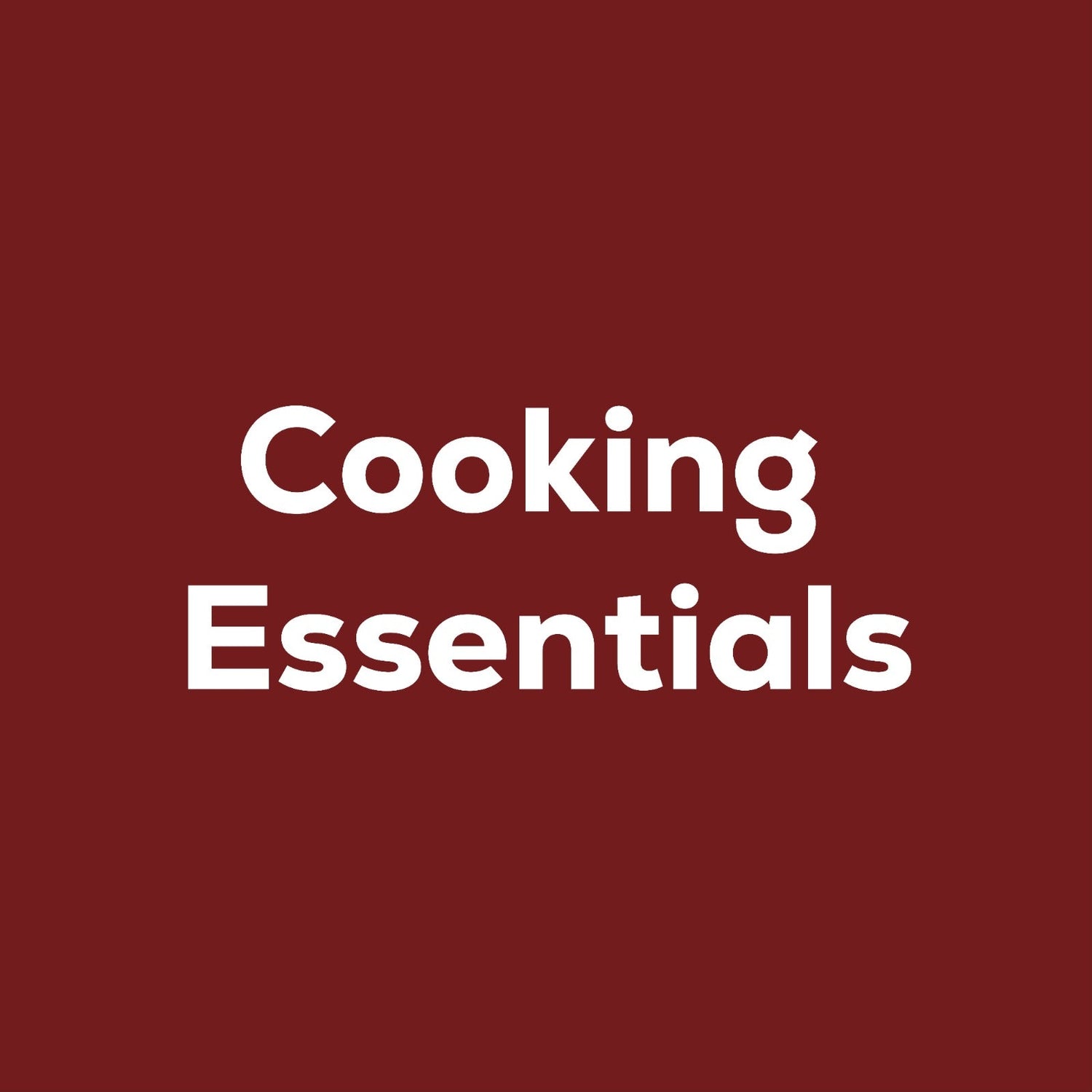 Cooking Essentials