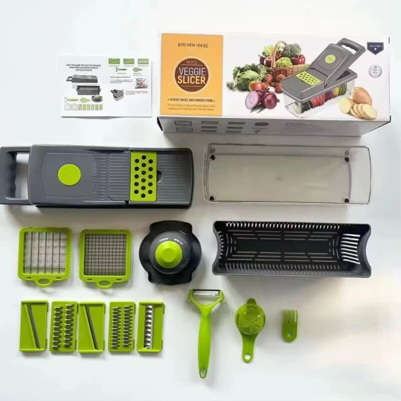 16-in-1 Mandoline Slicer & Vegetable Chopper