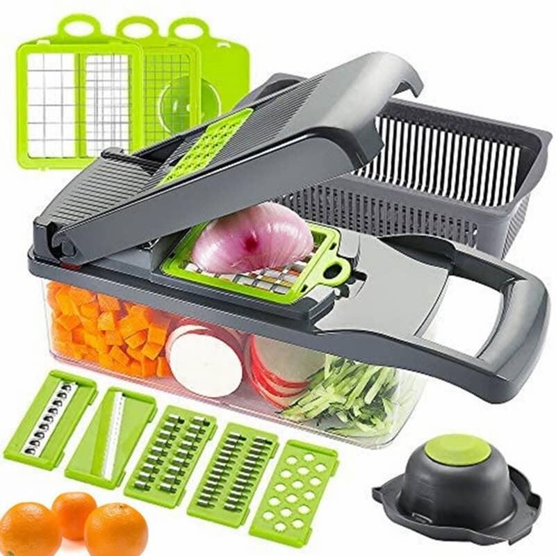 16-in-1 Mandoline Slicer & Vegetable Chopper